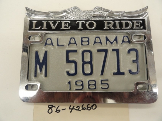 LICENSE PLATE FRAME