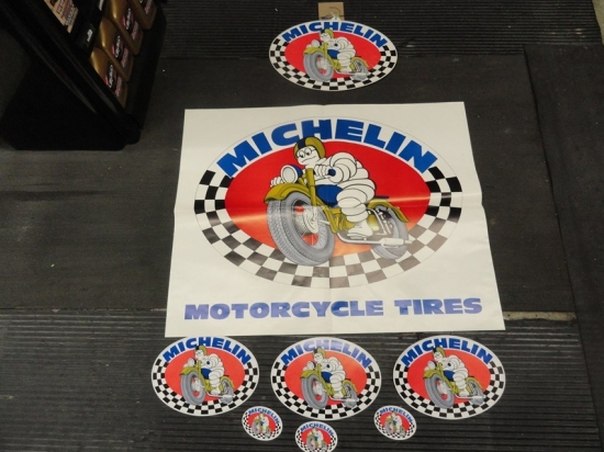 ASSORTED POSTERS AND DECALS