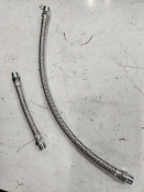 Rocker Cover Braided Oil Lines Big Twin 66-84 #6-010