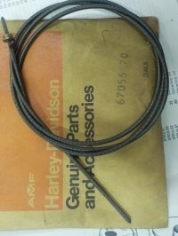 SPORTSTER "NEW OLD STOCK/NEW IN PKG" 1970-72 SPEEDOMETER INNER CABLE #67055-70