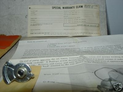 OIL PUMP INJECTION MODIFICATON KIT