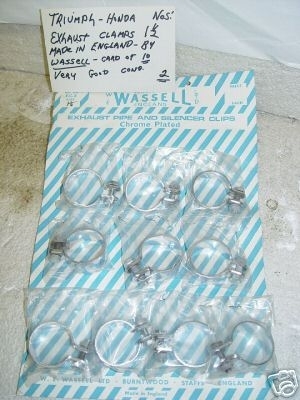 EXHAUST CLAMPS