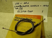 CARBURETOR CABLE