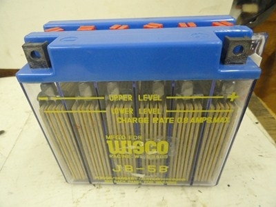 TRIUMPH "NEW" 12 VOLT UNIVERSAL YUASA BATTERY #JB5B