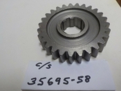 SPORTSTER "NEW REPO" COUNTER SHAFT DRIVE GEAR 27 TOOTH #35695-58