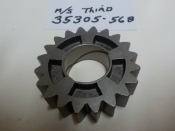 SPORTSTER "NEW REPO" MAIN SHAFT THIRD GEAR #35305-56B