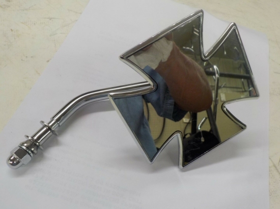 CHROME MALTESE MIRROR
